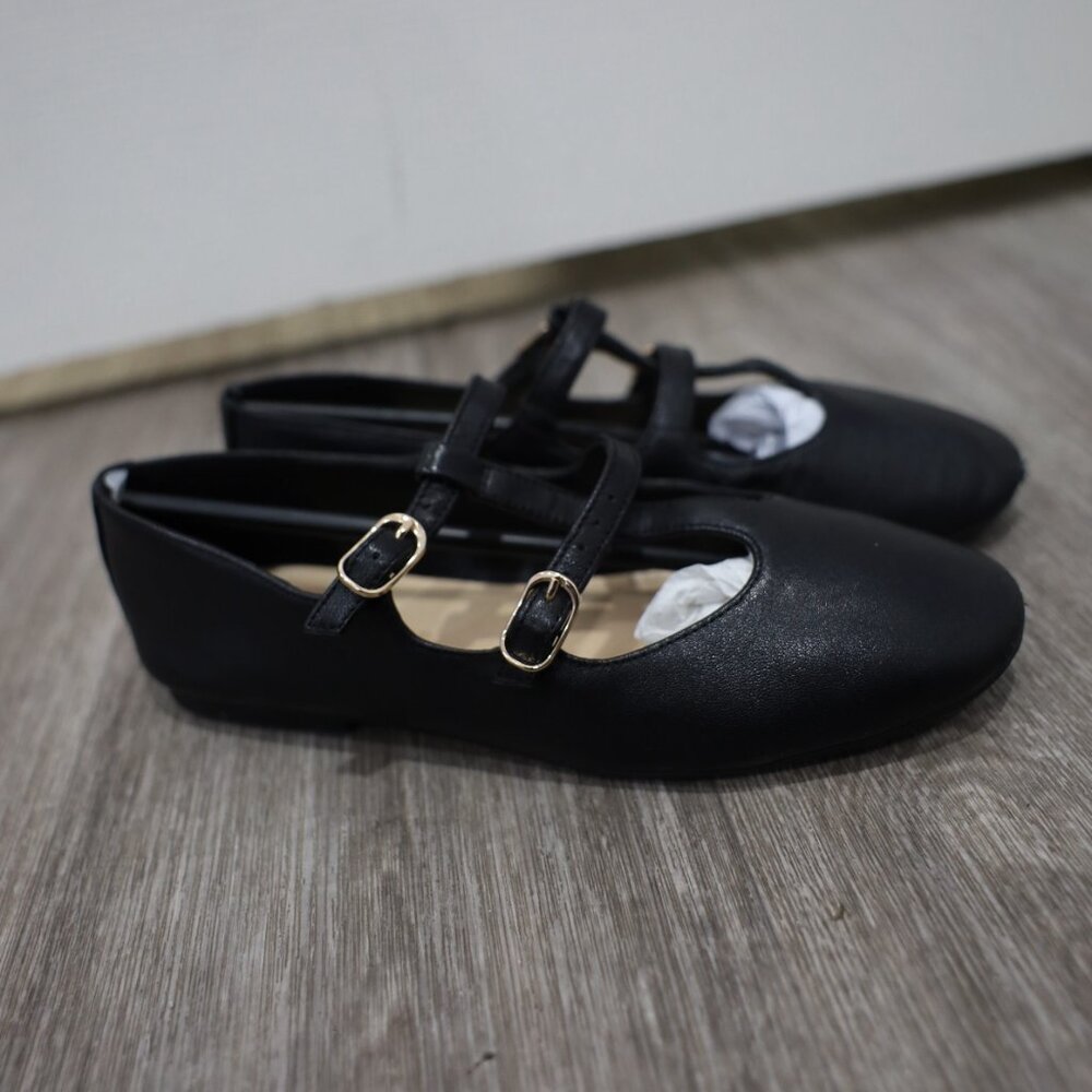 Women's Marc Fisher LTD Evie T-Strap Flat